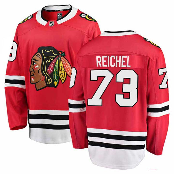 Chicago Blackhawks Lukas Reichel Youth Home Premier Jersey w Authenti Wrigleyville Sports