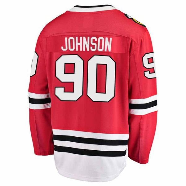 Chicago Blackhawks Tyler Johnson Youth Home Premier Jersey w/ Authentic Lettering
