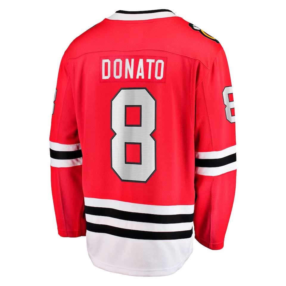 Blackhawks No91 Drake Caggiula 2019-20 Authentic Home Red Stitched Jersey