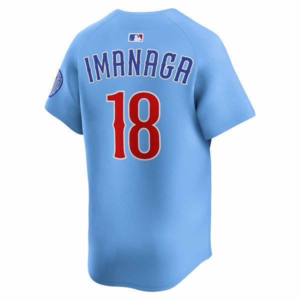 Chicago Cubs Shota Imanaga Blues Alternate Nike Vapor Limited Jersey