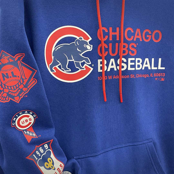 Chicago Cubs Vintage Fundamentals Hooded Sweatshirt