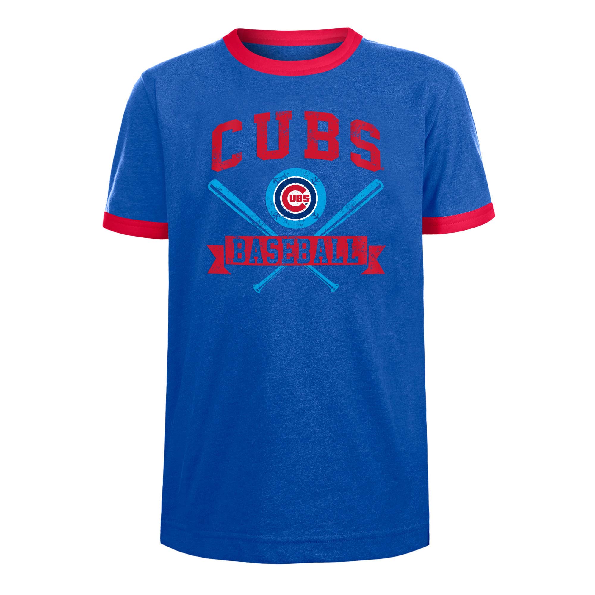 Vintage Cubs V-Neck Ringer Jersey 