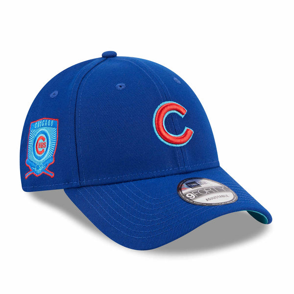 Chicago Cubs Youth 2023 Father's Day 9FORTY Adjustable Cap