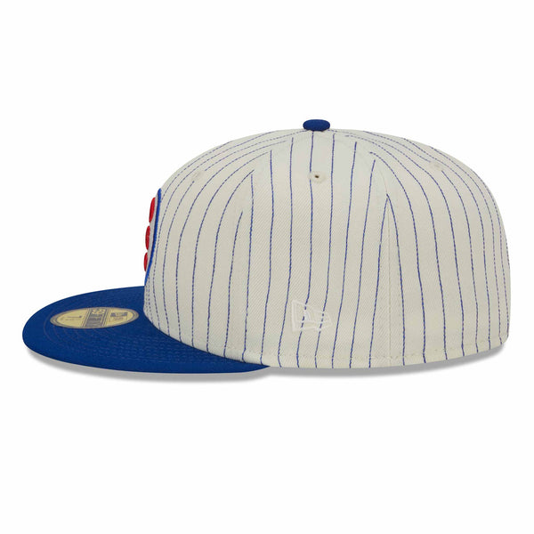 New York Mets New Era Retro Jersey Script 59FIFTY Fitted Hat - White