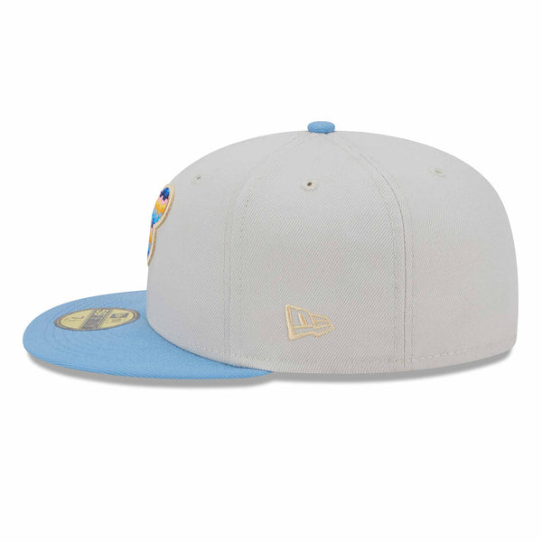 New Era Chicago Bulls Yellow Navy 59Fifty Fitted Hat