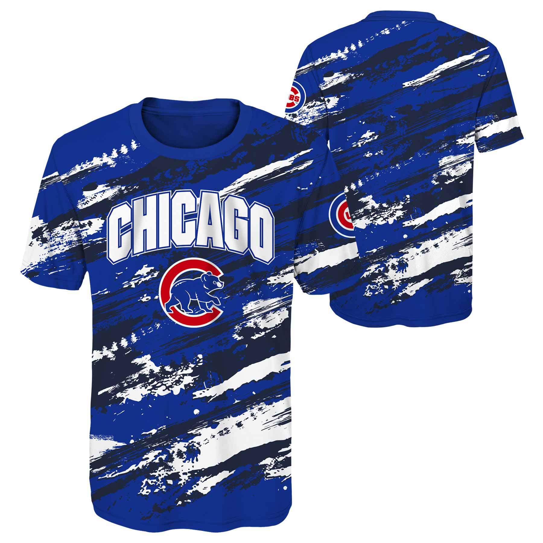 Chicago Cubs Youth Stealing Home T-Shirt - Royal