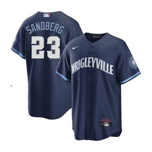 Chicago Cubs Ryne Sandberg Youth City Connect Nike Vapor Limited Jersey