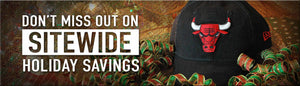 Don't miss out on sitewide holiday savings on great Chicago Bulls merchandise, including Chicago Bulls hats.