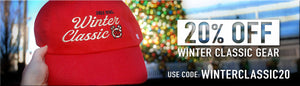 20% off Blackhawks 2025 Winter Classic merchandise. Limited Time. Use Code: WINTERCLASSIC20