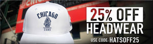 25% OFF Hats. Today only. Use code: HATSOFF25