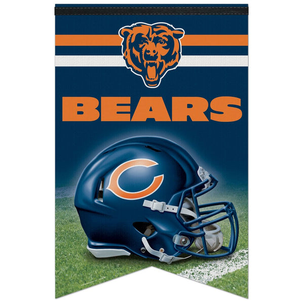 Chicago Bears 17" x 26" Premium Banner Flag