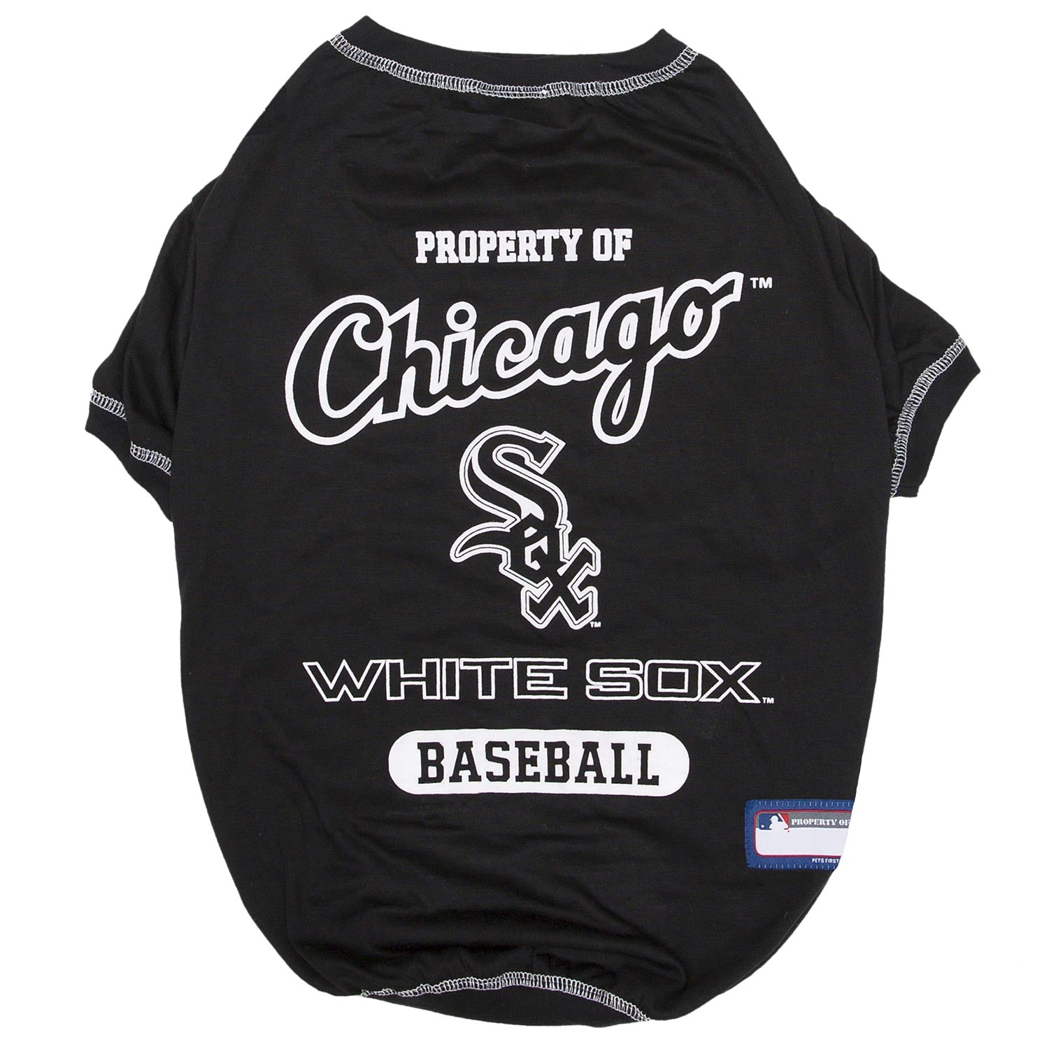 Chicago White Sox Dog Tee Shirt - Large