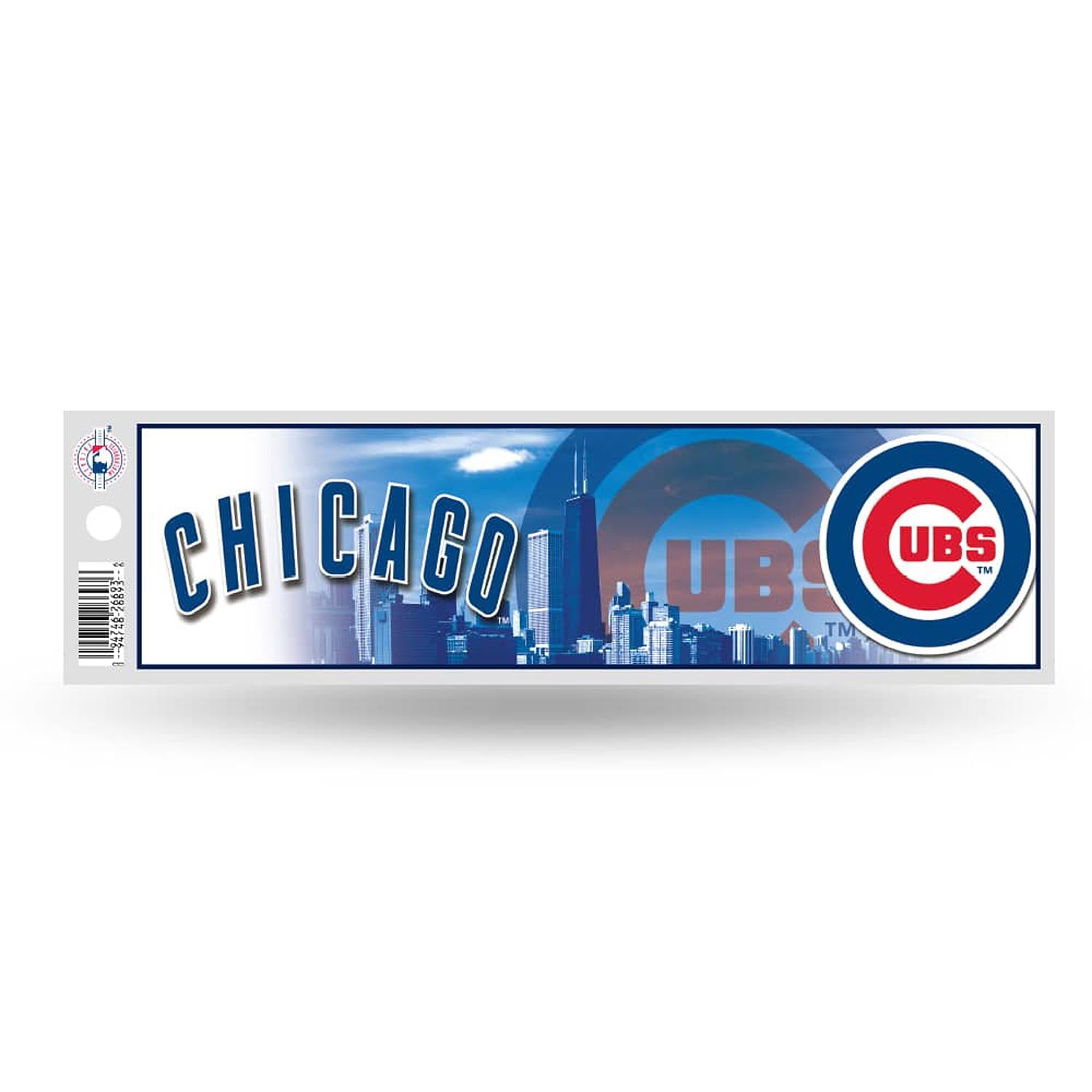 Chicago Cubs Tailgate Fly the W Sticker