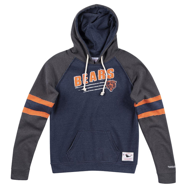 Chicago Bears M&N Ladies Coastal Blocked Hooded Sweatshirt Small