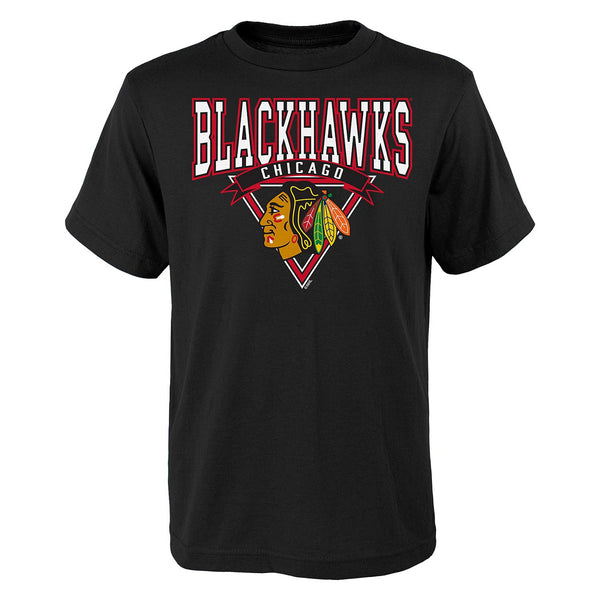 Chicago Blackhawks Youth Banner Season Tee Shirt