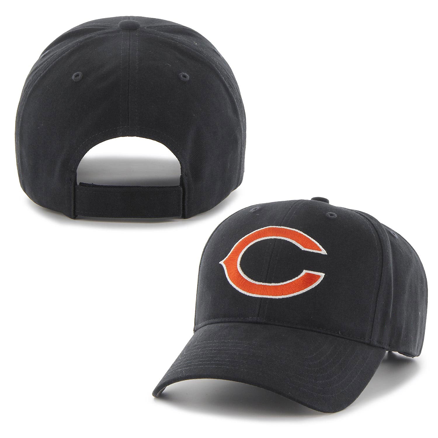 Chicago Bears Youth Hat Adjustable Strap C Logo Block CB5055