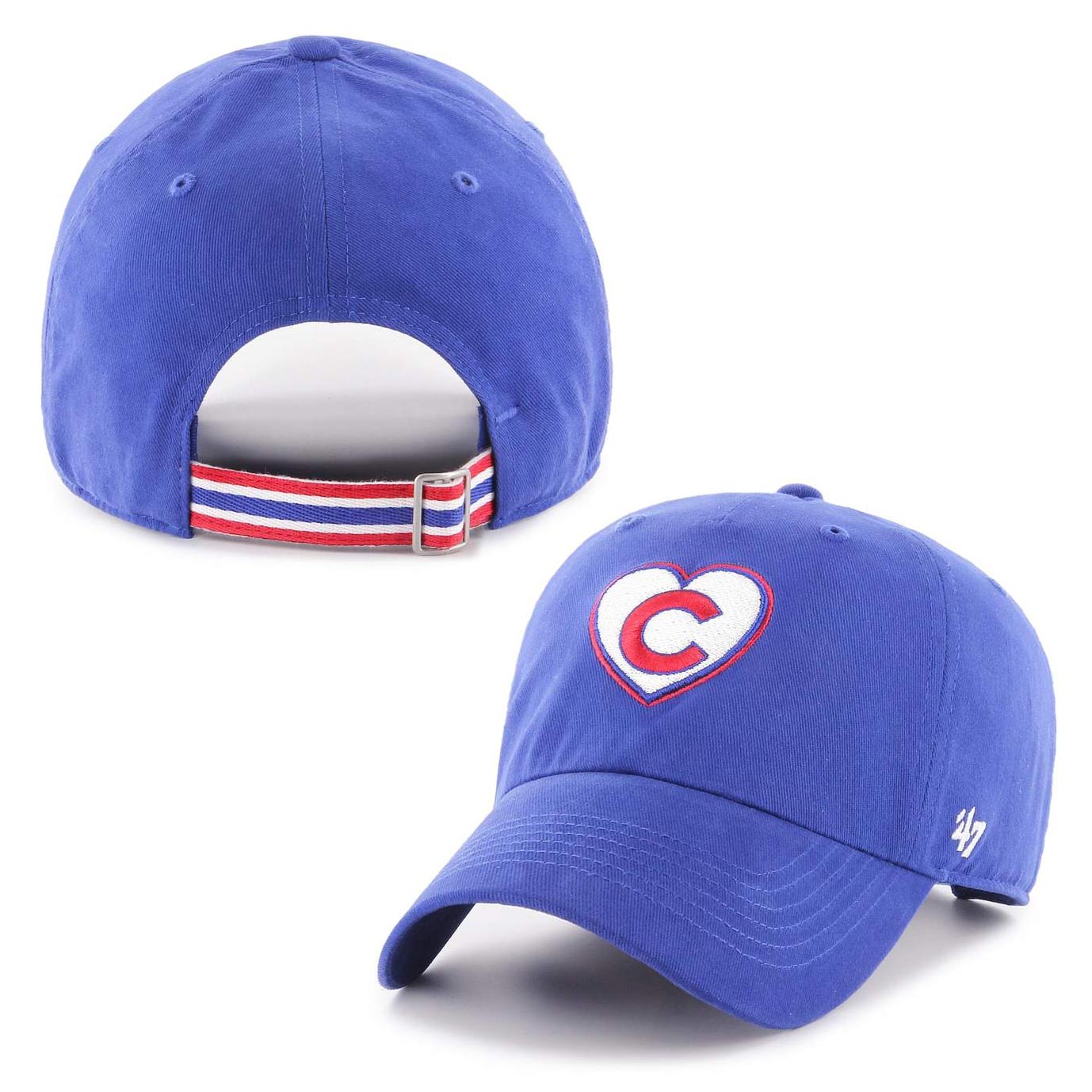 47 Brand Chicago Cubs City Connect Clean Up Adjustable Hat