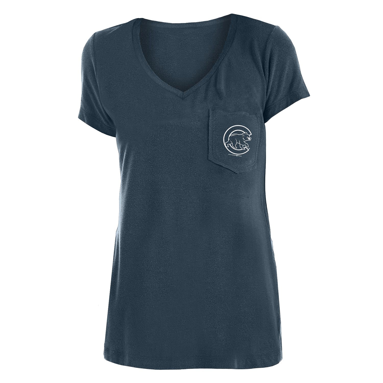 Chicago Cubs New Era Women's Gameday White Tee S