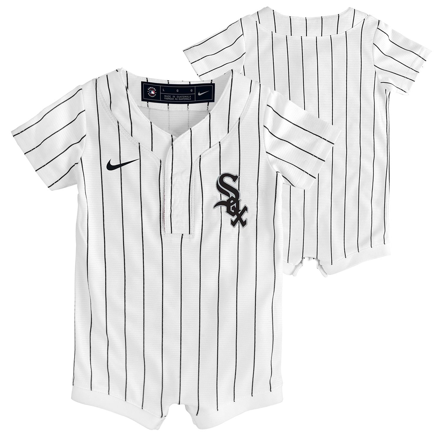 Newborn & Infant Nike White Chicago White Sox Official Jersey Romper 