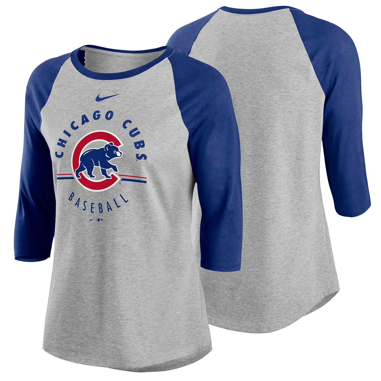 Men's Nike Royal Chicago Cubs Authentic Collection Tri-Blend