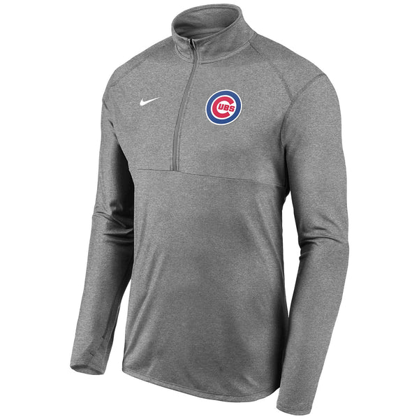 Men's Nike Royal Chicago Cubs Authentic Collection Game Time Performance Half-Zip Top Size: Large