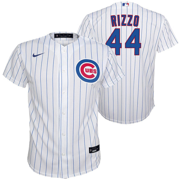 Chicago Cubs Anthony Rizzo Youth Nike Home Twill Player Finished
