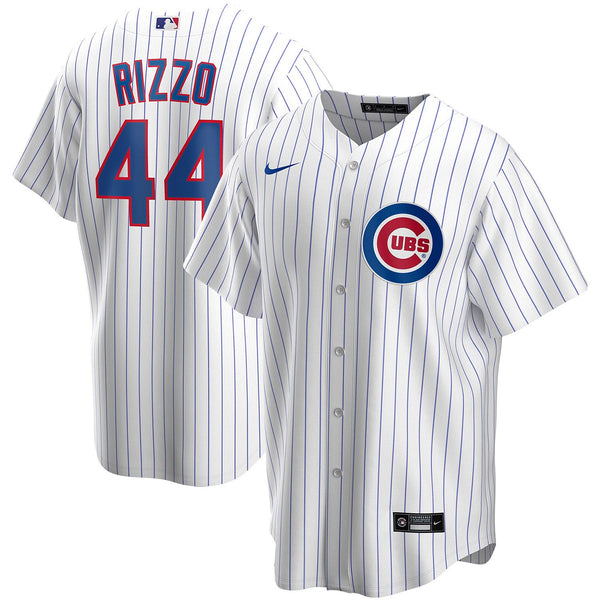 Chicago Cubs Anthony Rizzo Nike Road Authentic Jersey 40 = Small