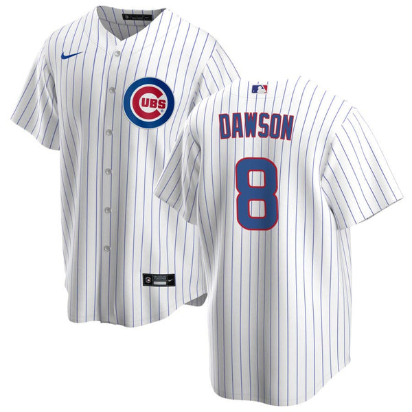 Chicago Cubs Andre Dawson Nike Home Replica Jersey With Authentic