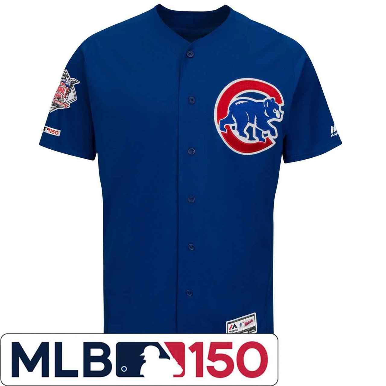 Chicago Cubs Alternate Flexbase MLB 150 Years Authentic Collection