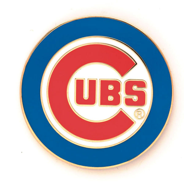 Chicago Cubs Sugar Skull Lapel Pin