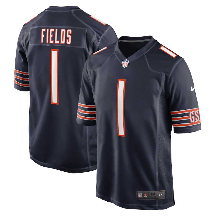 Chicago Bears Justin Fields Toddler Game Replica Jersey – Wrigleyville  Sports