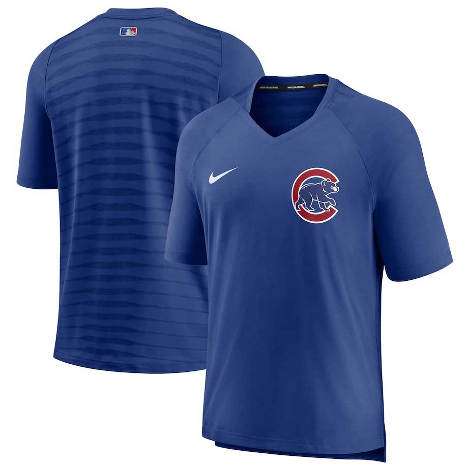 Chicago Cubs Nike City Connect Legend Practice Velocity T-Shirt - Mens