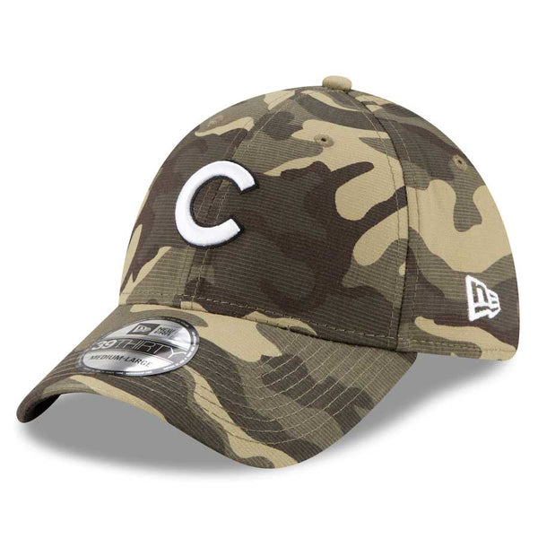 Chicago Cubs 2021 Armed Forces Day 39THIRTY Flex Fit Cap
