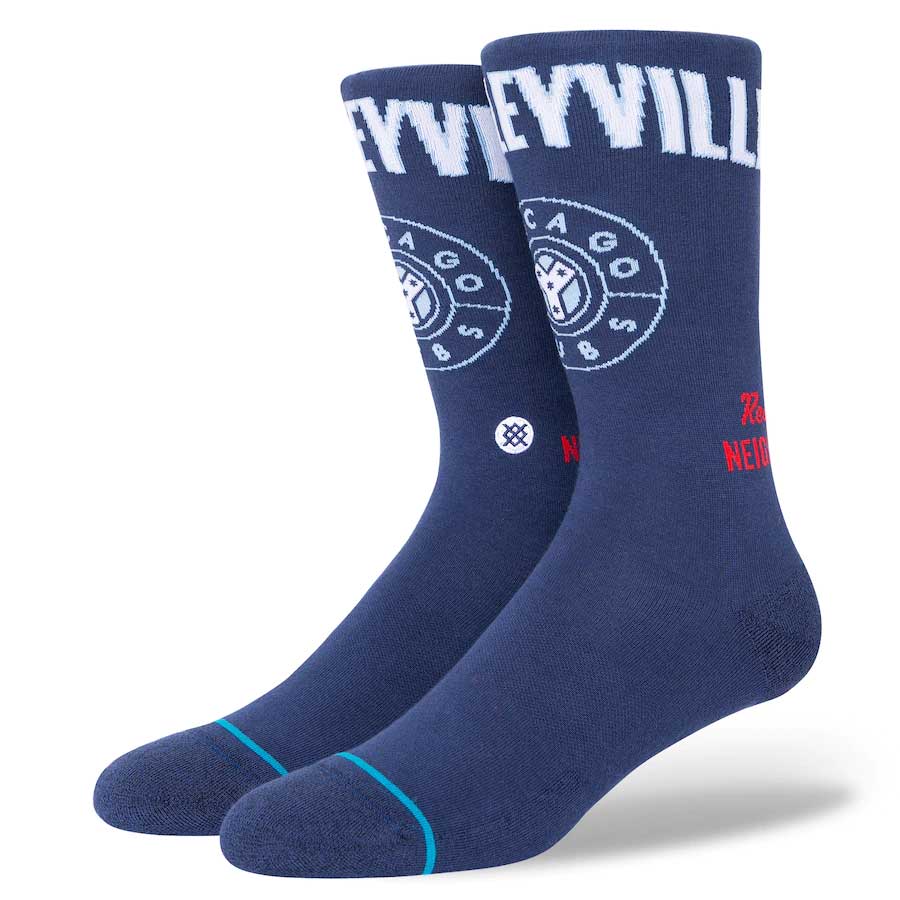 Lids Chicago Cubs Stance 2021 City Connect Over the Calf Socks