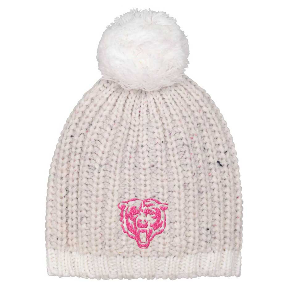 The Bears Beanie with Yarn Pom Pom, Chicago Beanie