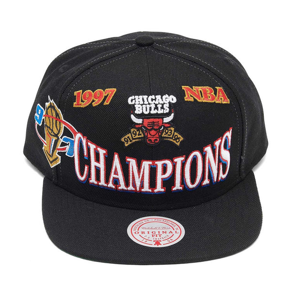 Chicago Bulls 1997 Champions Snapback Adjustable Cap – Wrigleyville Sports