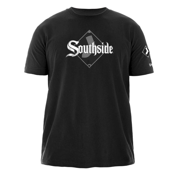 THE SOUTHSIDE Shirt| White Sox Jersey Tee| Unisex White Sox Shirt| Black  White Sox Shirt