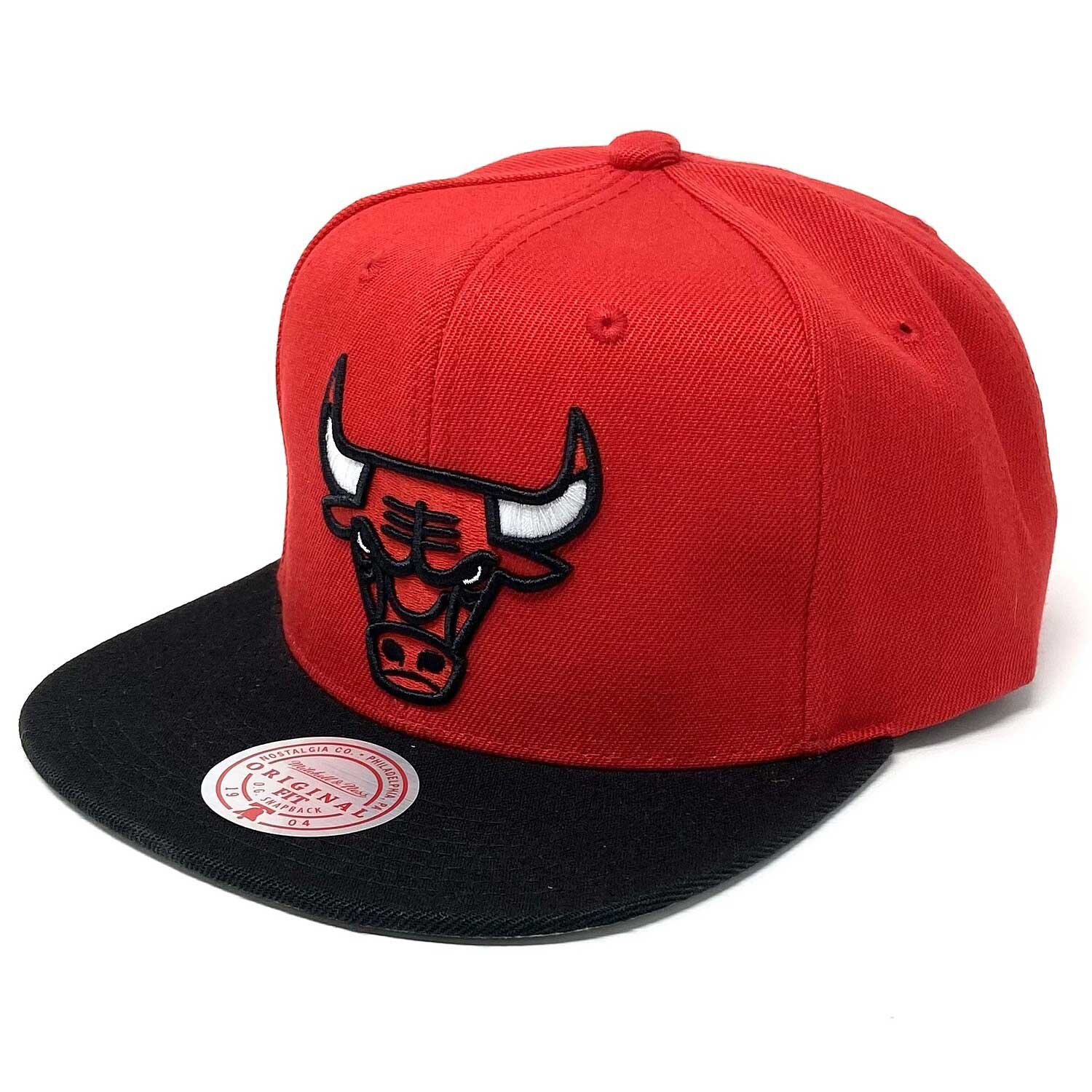 Chicago Bulls Mitchell & Ness NBA Core Snapback Hat