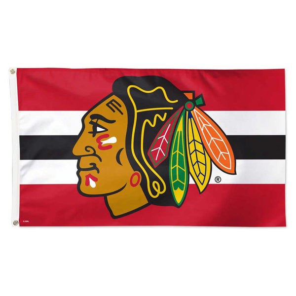 Waterloo Black Hawks Stars Stripes Flag 3X5 ft USHL United States Hockey  League