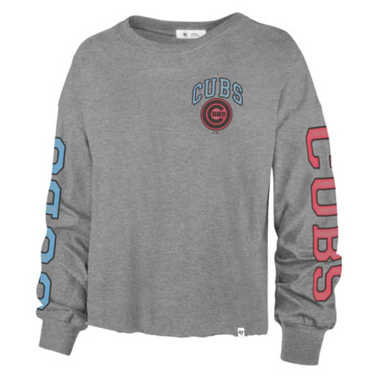 47 Chicago Cubs Ladies Sandstone Statement Long Sleeve T-Shirt Small