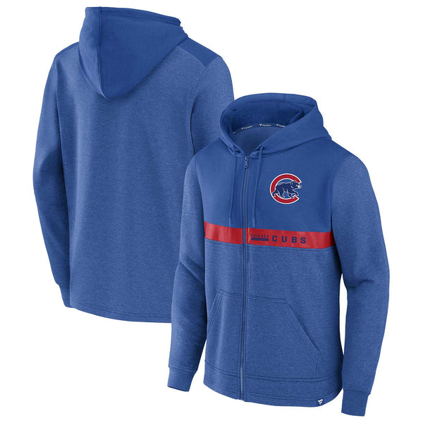 Hands High Mens Chicago Cubs Sweatshirt, Red, Large