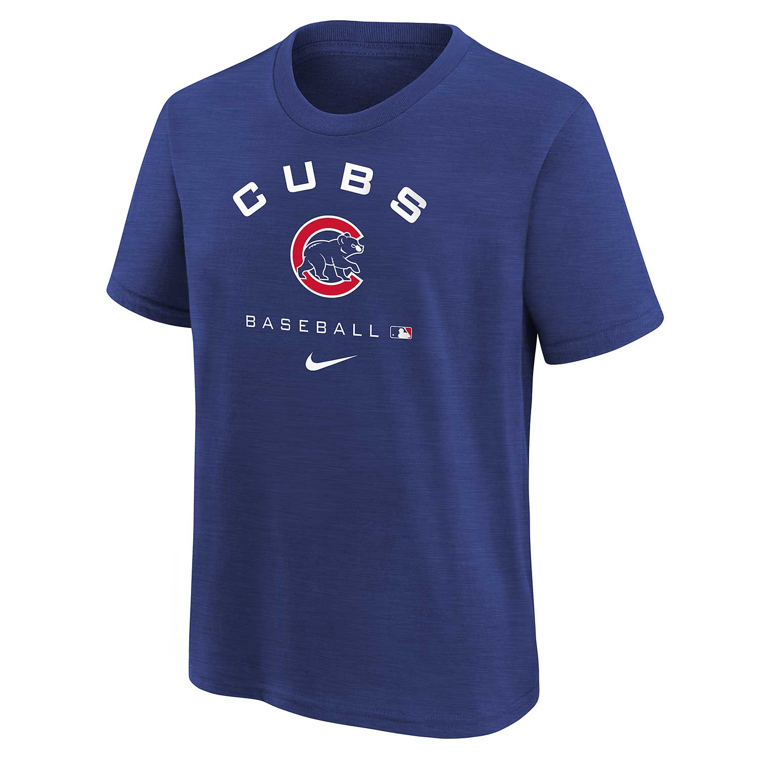 Women's Chicago Cubs Nike White City Connect Tri-Blend V-Neck T-Shirt