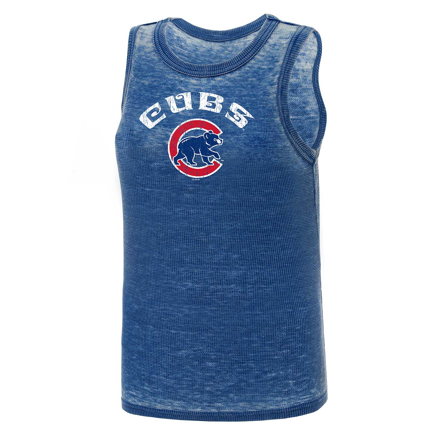 Chicago Cubs '47 Brand T Shirt Mens Medium Blue Sleeveless Cotton Blend  Shirt