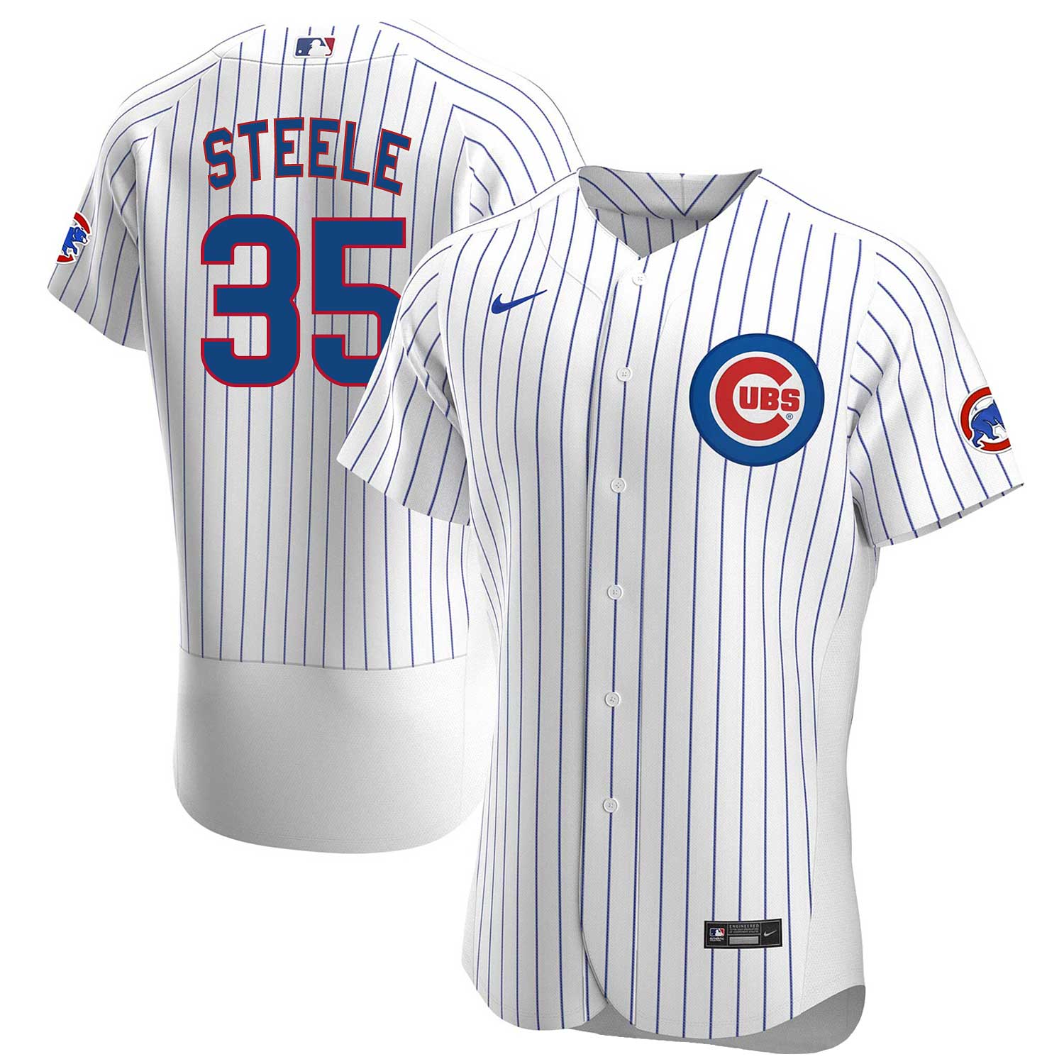 Chicago Cubs Nike Men's Justin Steele Home Replica Jersey Med