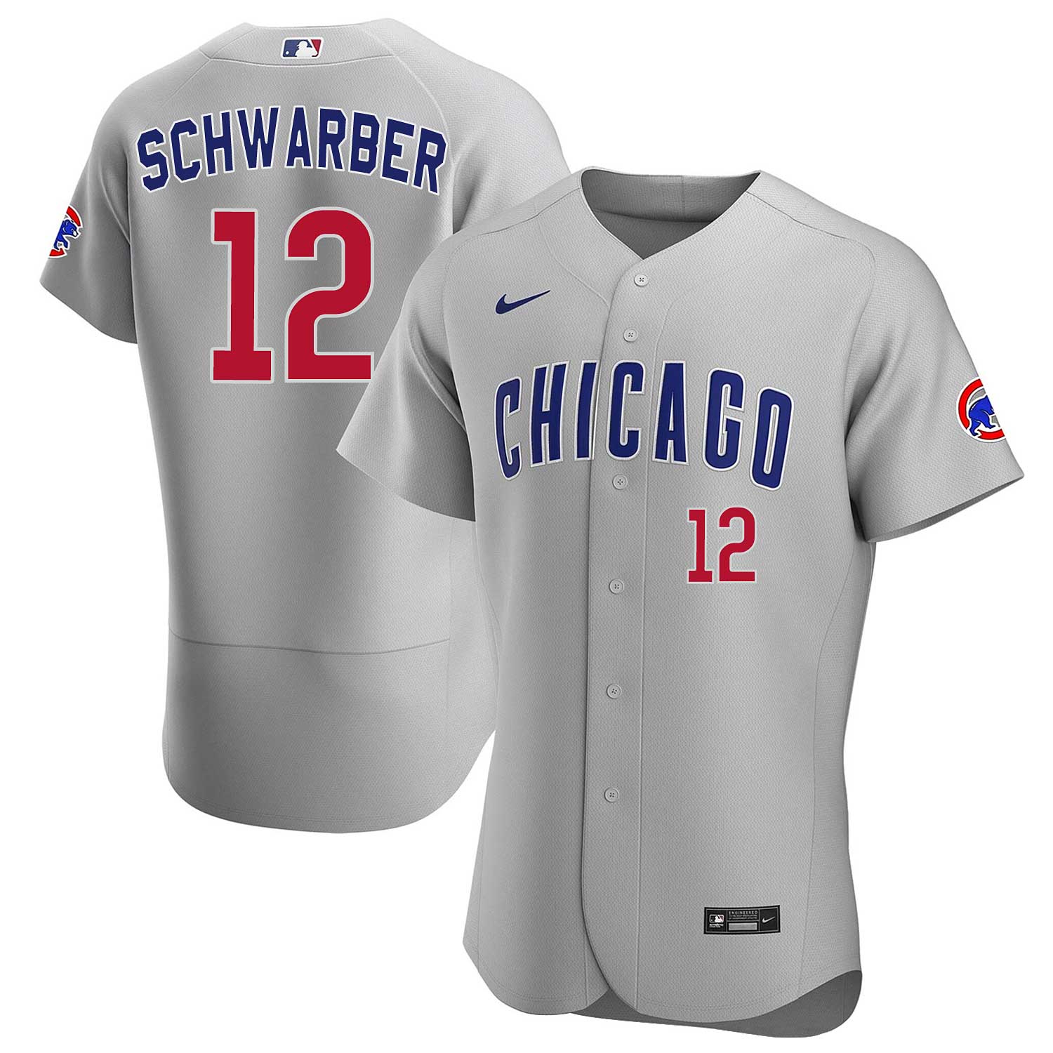 Chicago Cubs Kyle Schwarber Nike Road Authentic Jersey – Wrigleyville Sports