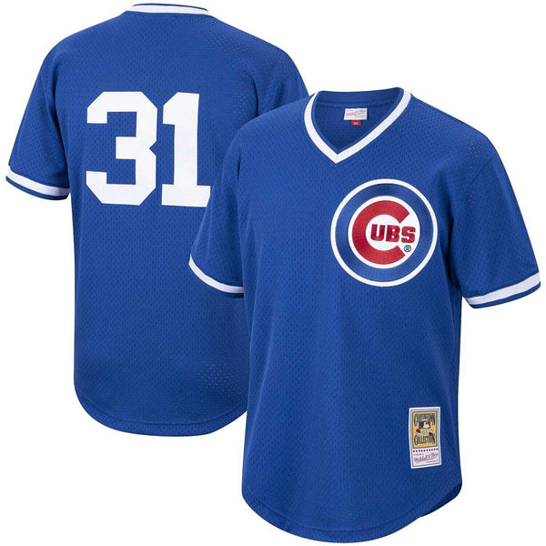 Authentic Greg Maddux Chicago Cubs 1987 Pullover Jersey
