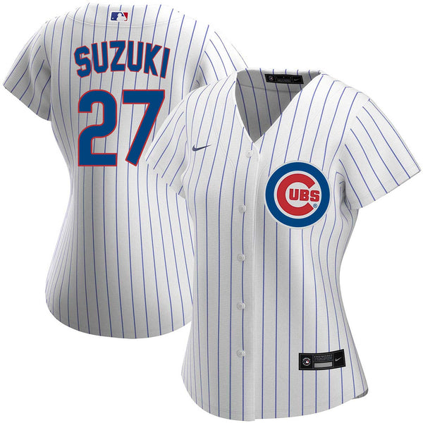 Nike MLB Official Replica Home Jersey Chicago Cubs White