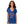 Load image into Gallery viewer, Chicago Cubs Ladies Fair Catch V-Neck T-Shirt
