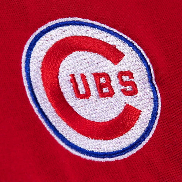 Chicago Cubs Ladies Two Tone Full Logo Hooded Sweatshirt