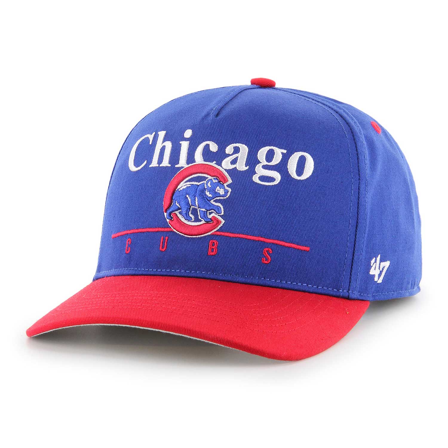 Chicago Cubs 47 Brand Cooperstown Hitch Blue Snapback Hat